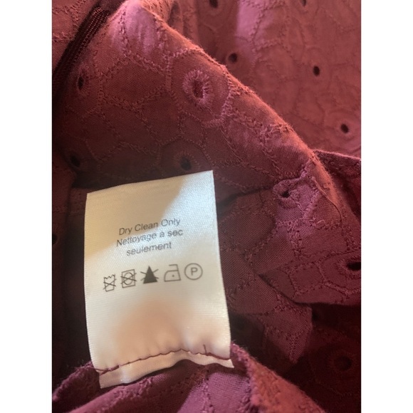 Veronica Beard 100% Cotton Long Sleeve Smocked High Neck Women’s Top - Picture 10 of 13